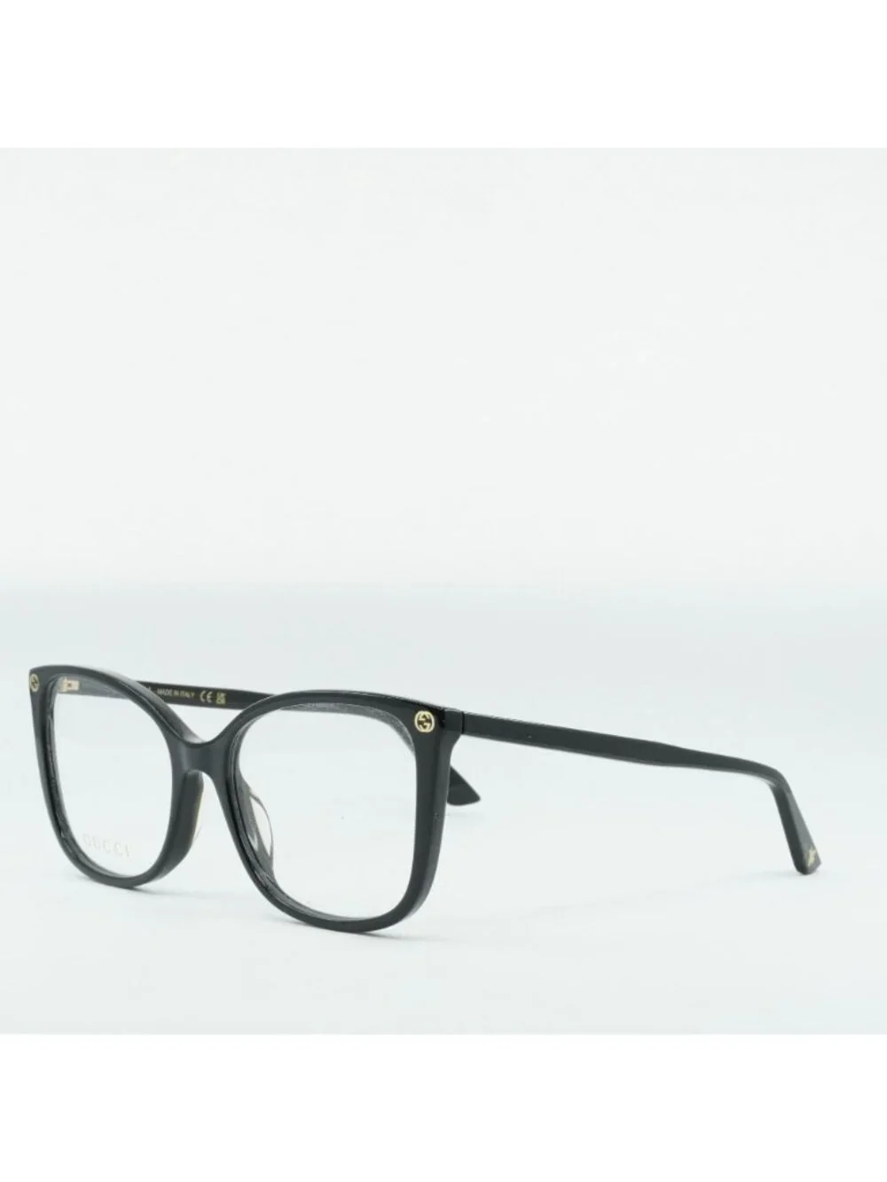 Gucci GG0026O 001 Eyeglasses Black 53mm Butterfly Frame